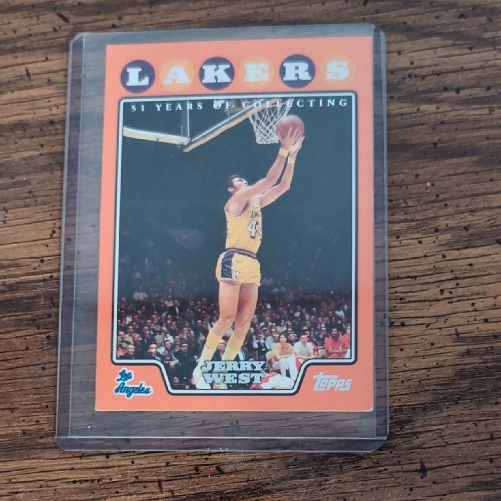 Topps 2008 JERRY WEST Collectors Card